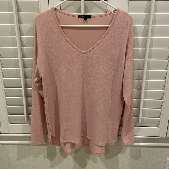 Gibson Tops - Gibson cozy v-neck tunic
